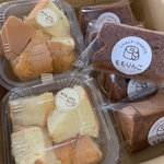 チョコシフォン&一口カットみるくシフォン