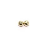 M1746-4mm-G  60個   CCB 丸玉 4mm ゴールド  6X【10ヶ】