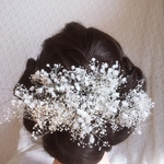 【再販】ふんわり＊大小ミックスかすみ草の髪飾り