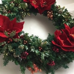 クリスマスリース　プリザーブド