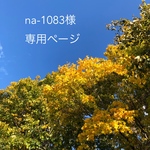 na-1083様 専用ページ