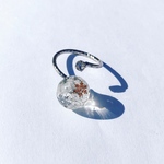 雪の結晶リング