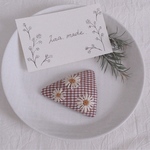 刺繍パッチンピン❋