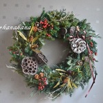 静かな森のクリスマスwreath