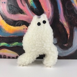 ぬいぐるみ　G,オフホワイト　ぴょんぐるみ