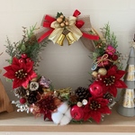 クリスマスリース＊Happy  Xmas＊