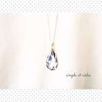 お試し価格★PRECIOSA✴︎超大粒almond long necklace