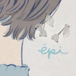 すずらんピアス/イヤリング ホワイト