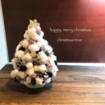 Xmas◇クリスマスツリー◇モノトーン雪の結晶B