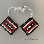 カセットテープのつけえりネックレス