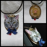 【まう様専用オーダー品】猫　レジン　アクセサリー
