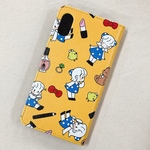 手帳型スマホケース ぽてっこレトロ