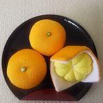 ちりめん細工  みかん🍊  置き物
