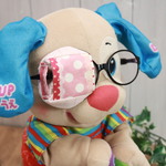オーダーメイドのアイパッチ　～弱視・斜視訓練に～　ＢＢ０３×ピンク