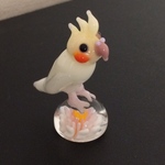 リクエストオーダー専用ページ  ガラスのオカメインコちゃん