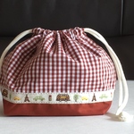 車テープのお弁当袋