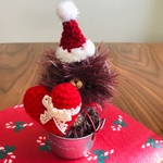 ハートをギュッ♡チョコくまちゃん【再販】 クリスマスver.