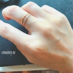 One Grain Crystal Milling Ring