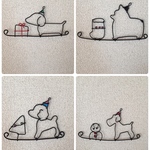 愛犬のクリスマスミニ