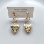ハート チェーン イヤリングorピアス