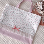 ryc0421様オーダー品　4点　フローラピンク×帆布