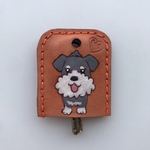ミニチュア・シュナウザー  Miniature Schnauzer 犬種別 キーカバー キーケース レザークラフト 本革 