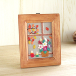 木枯らしの窓辺の刺繍フレーム