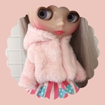 フワフワボアパーカー♡pink