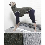 ニットベスト(カーキ、グレー)  イタグレ服