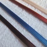 サテンリボン　4mm巾*4色セット