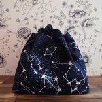 限定☆浴衣巾着☆夢見る星座 暗闇で光るきんちゃく