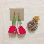 チューリップのピアス❁❀✿✾