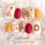 再販6◆あったかクリスマスネイル
