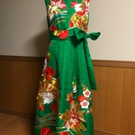 お客様持ち込みの振り袖からドレス製作