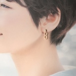 シンプル 秋冬カラー つや消し 小ぶり ピアス・イヤリング