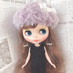 送料無料໒꒱· ﾟゆめかわベレー帽(Purple)