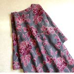 YUWA×SWANY　ボタニカルフラワー　草花　リネン　ワンピース　