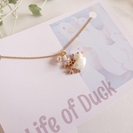 雪ん子コールダックさん    ネックレス