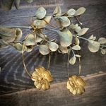 ひなげしのフープピアス