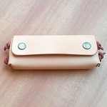 【小物入れ】【ヌメ革　本革　レザー】【ナチュラル】【コンパクト】【シンプル】【ポーチ】