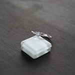 再販　レインボームーンストーン　プリンセスリング　SILVER925