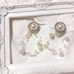 ~pearl × pearlshower earring~