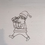 ワイヤーアート クリスマス サンタクロース ワイヤークラフト