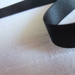 12mm巾シルクリボン*ブラック