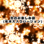 【12月25日まで】冬のお楽しみ袋(年末大入りバージョン)
