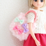 リカちゃん 服 ★送無★リカちゃんにぴったりなふわもこバッグ♡⑦