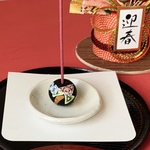 着物をイメージしたお香立て(受皿付き)