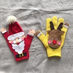 サンタクロース&トナカイ　クリスマス手袋シアター