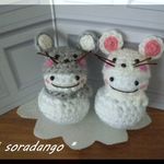 受注　🐭ねずみ♡雪だるまちゃん　２０２０年干支