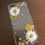 【iPhone6専用】サマーフラワーiPhoneケース